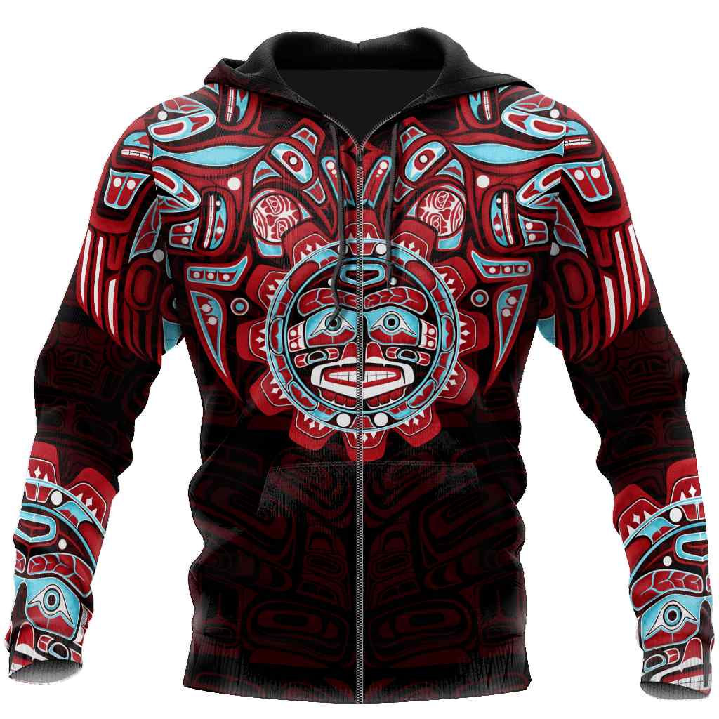 The Raven Myth – Native American 3D Hoodie