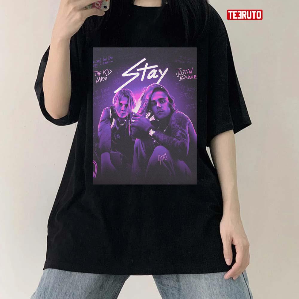 The Stay Kid And Justin Bieber Stay Unisex T-Shirt
