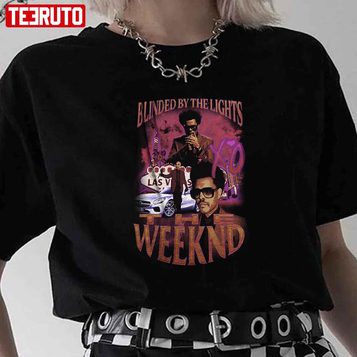 The Weeknd Retro Vintage Blinded By The Lights Unisex T-Shirt