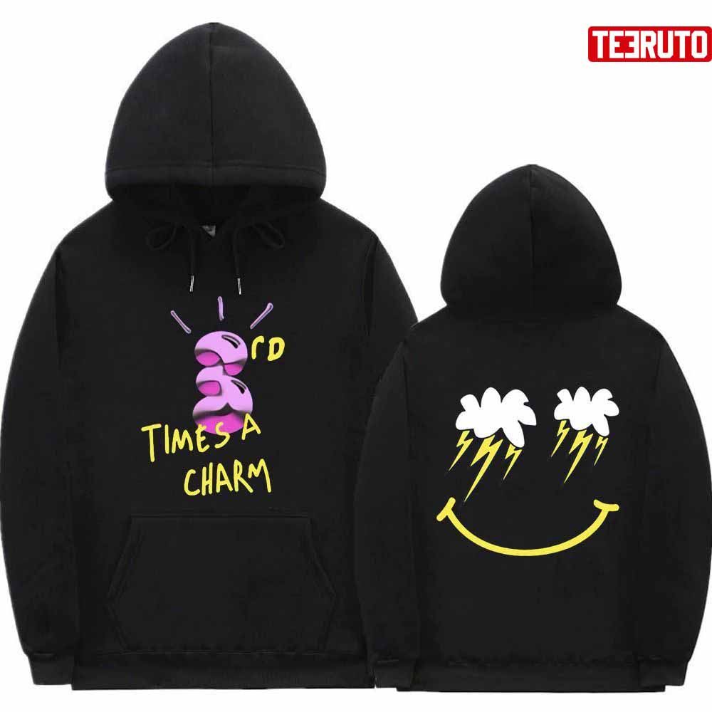 Third Times A Charm Hiphop Unisex Hoodie