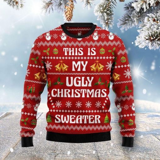 This Is My Ugly Sweater Wool Knitted Sweater