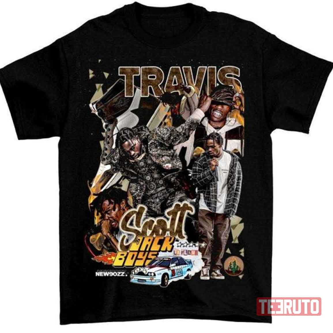 VINTAGE TEE - RETRO 90s T SHIRT TRAVIS SCOTT