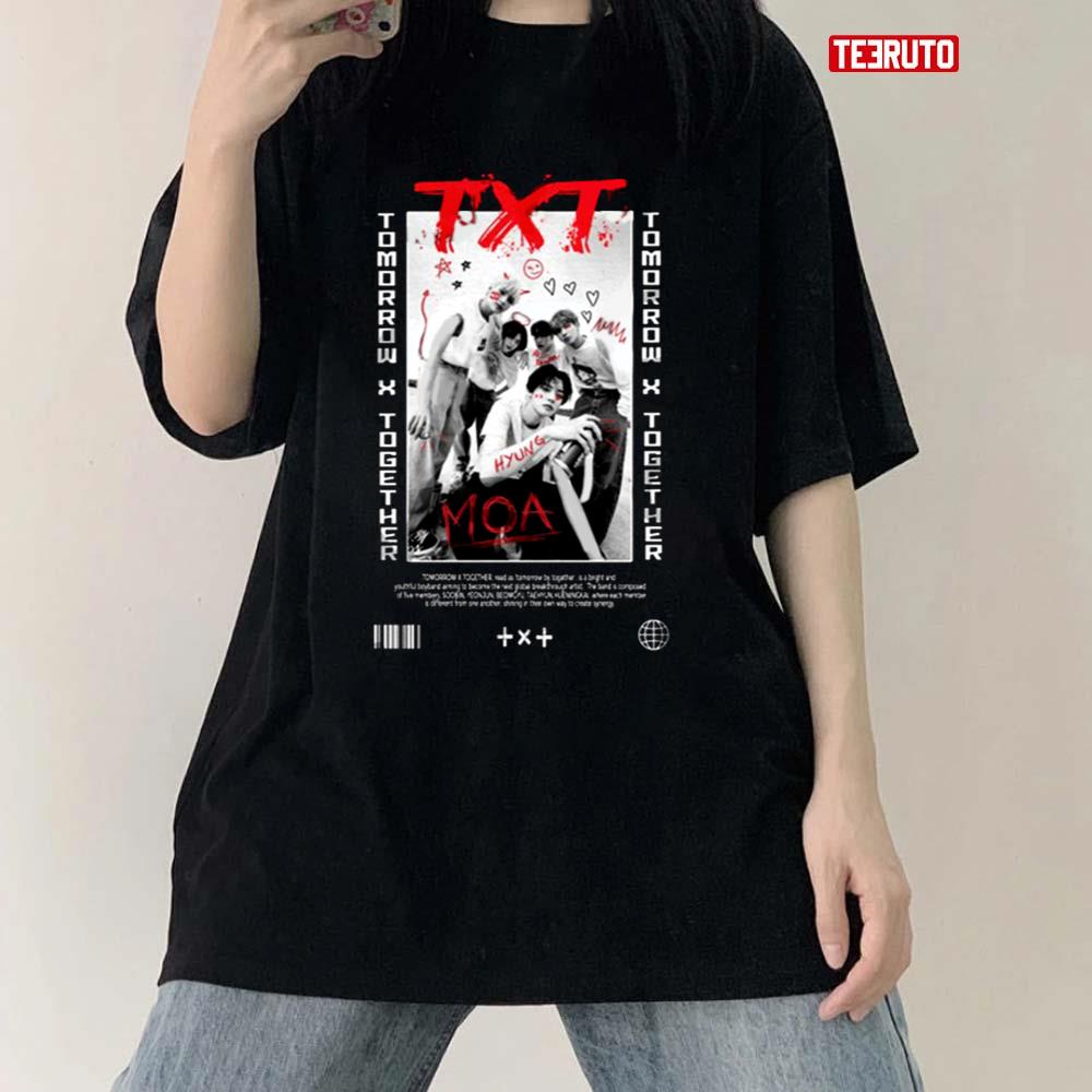 TXT Tomorrow X Together Kpop Band Unisex T-Shirt