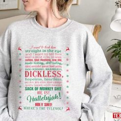 Vacation Quote Christmas Where’s The Tylenol Unisex Sweatshirt