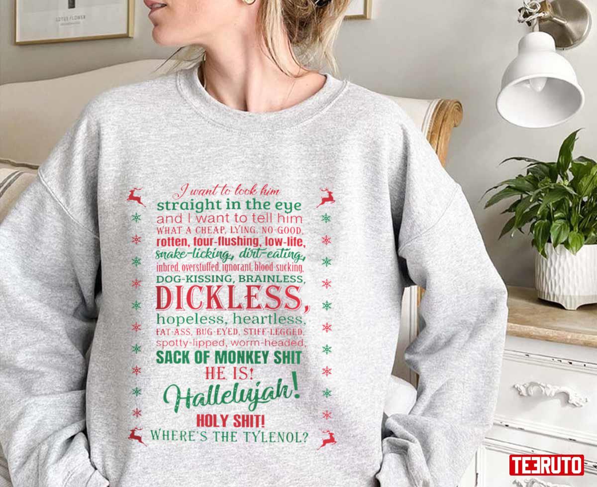 Vacation Quote Christmas Where’s The Tylenol Unisex Sweatshirt