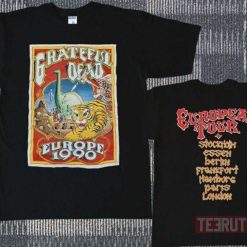 Vintage 1990 Grateful Dead European Tour Unisex T-Shirt