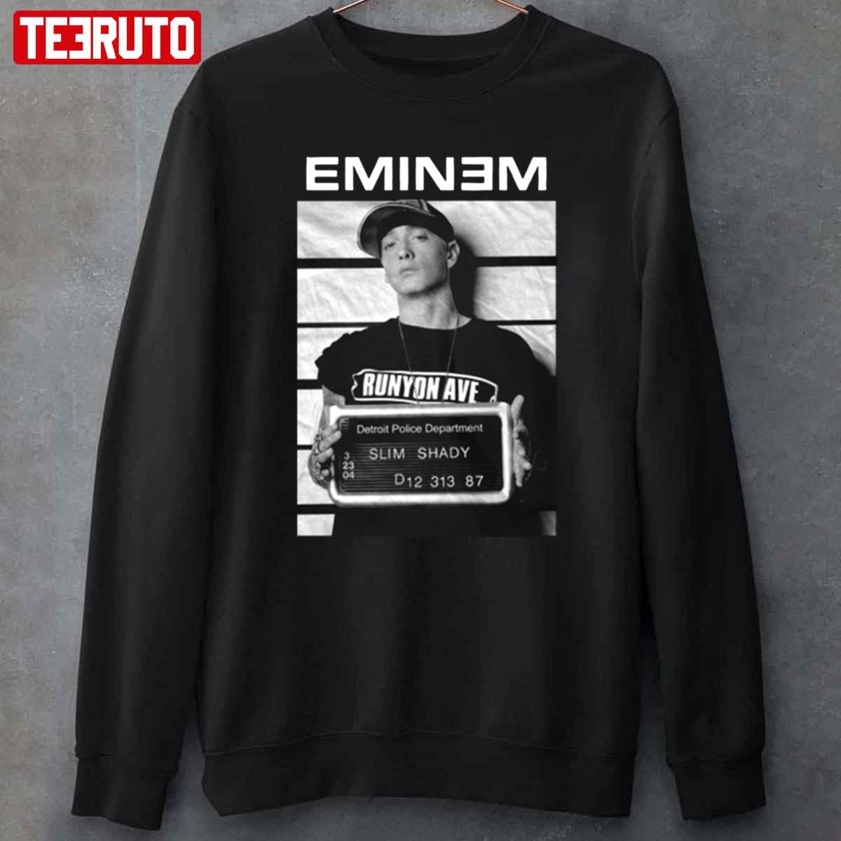 Vintage Eminem Mugshot Bloody Horror Unisex T-Shirt