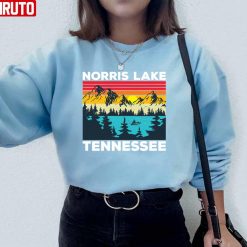 Vintage Retro Norris Lake Tennessee Unisex Sweatshirt