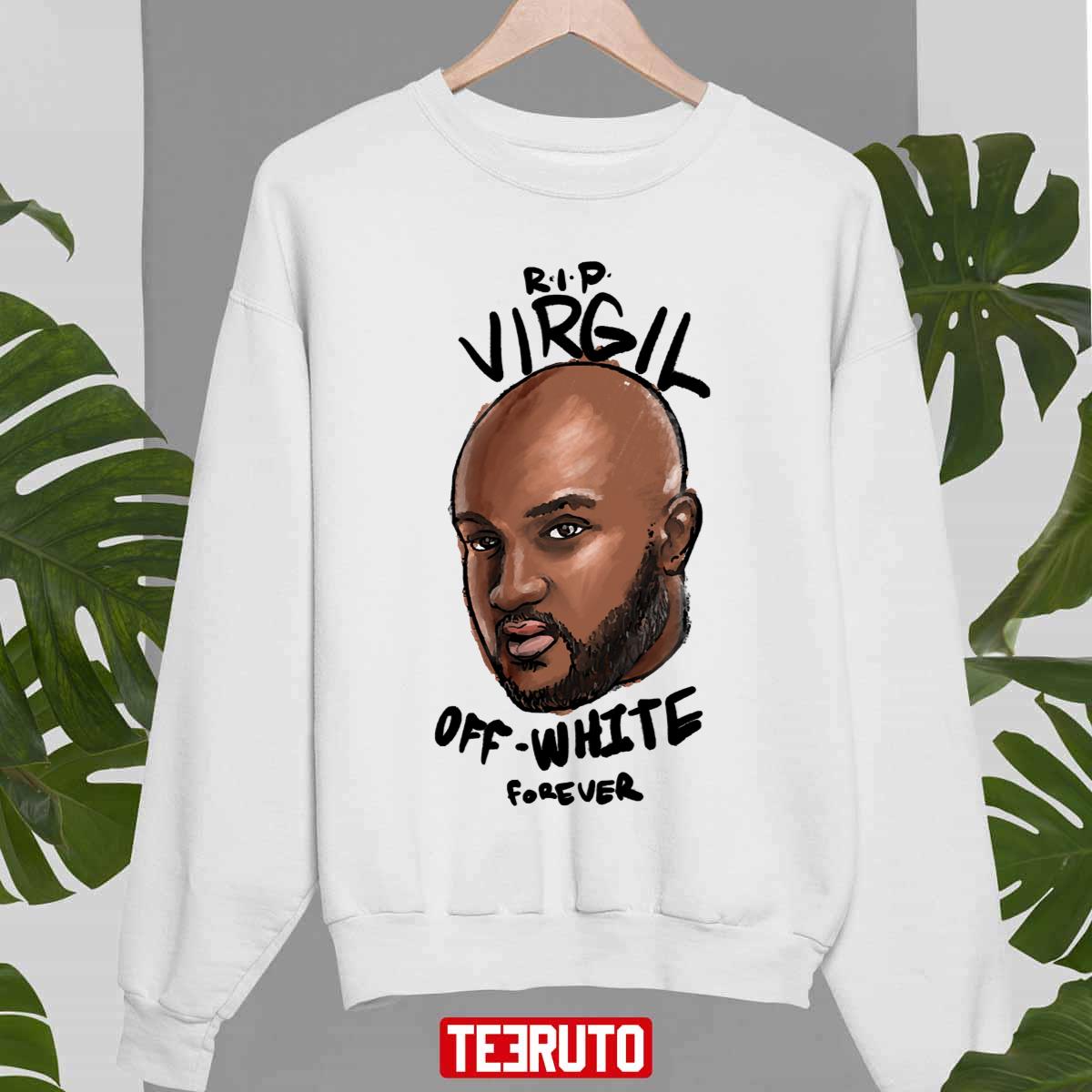 Virgil Was Here Quote Rip Virgil Abloh Louis Vuitton Unisex T-Shirt 