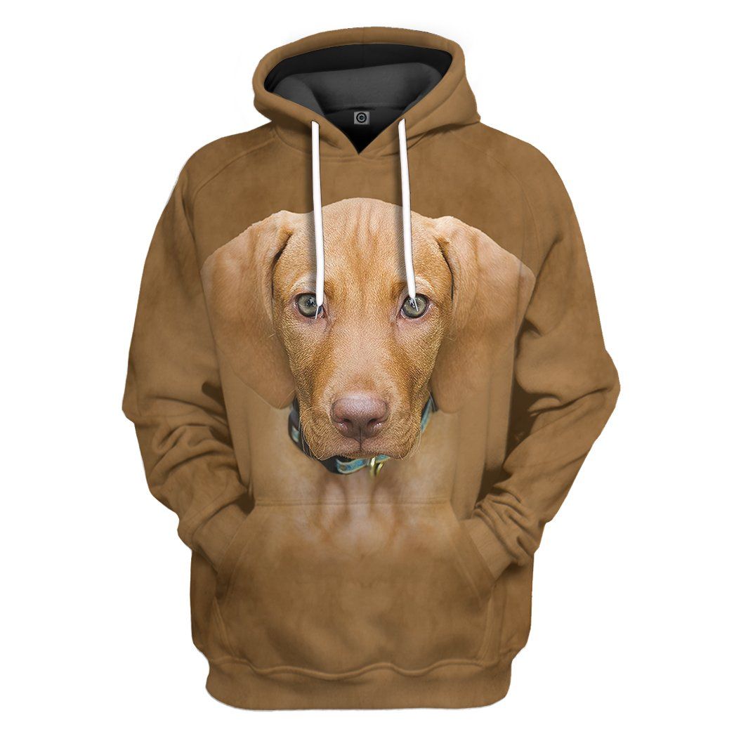 Vizsla Dog 3D Hoodie