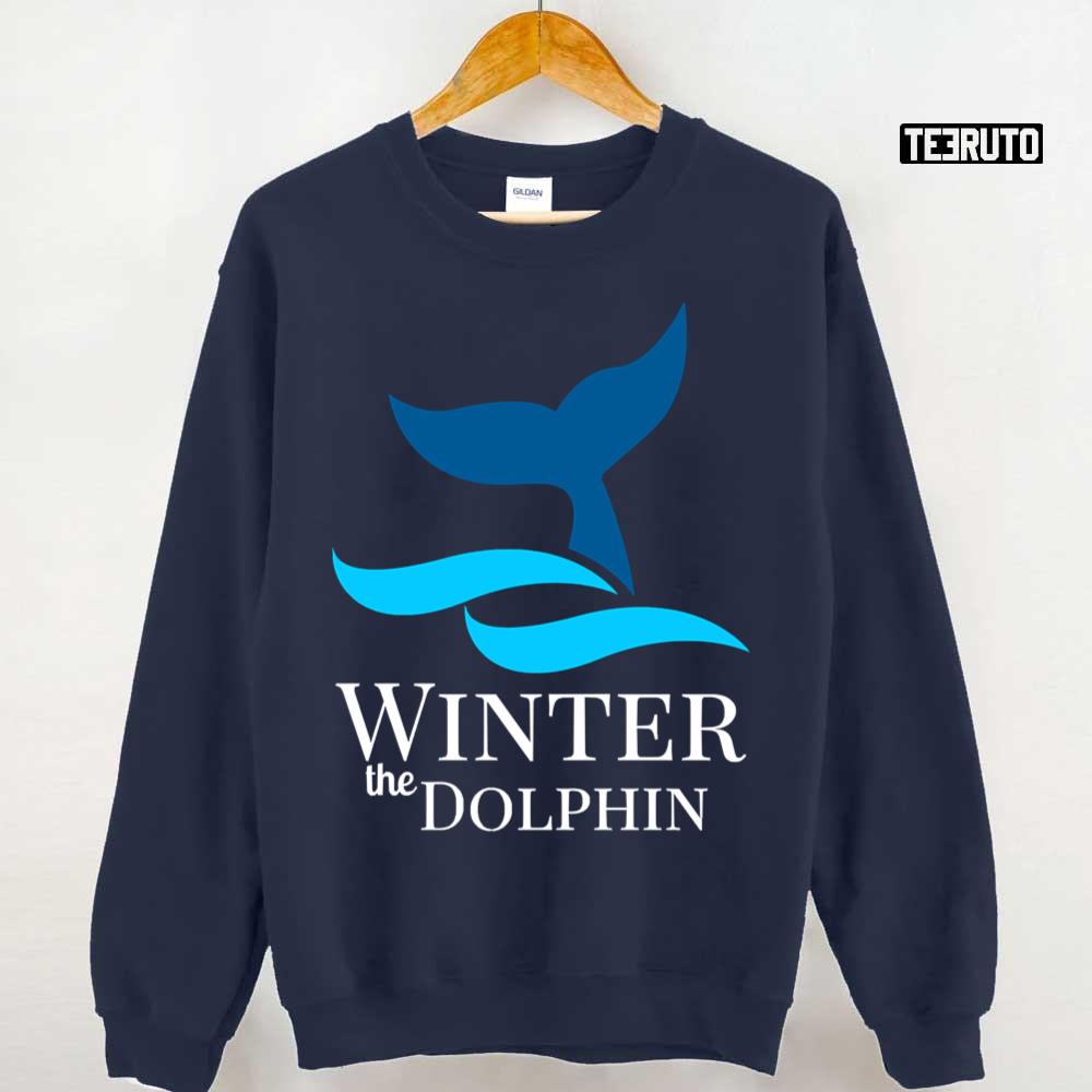 Winter The Dolphin Unisex Sweatshirt