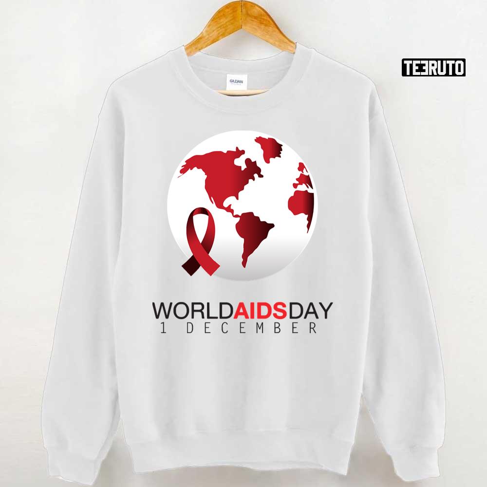 World AIDS Day 1st December Unisex Sweatshirt