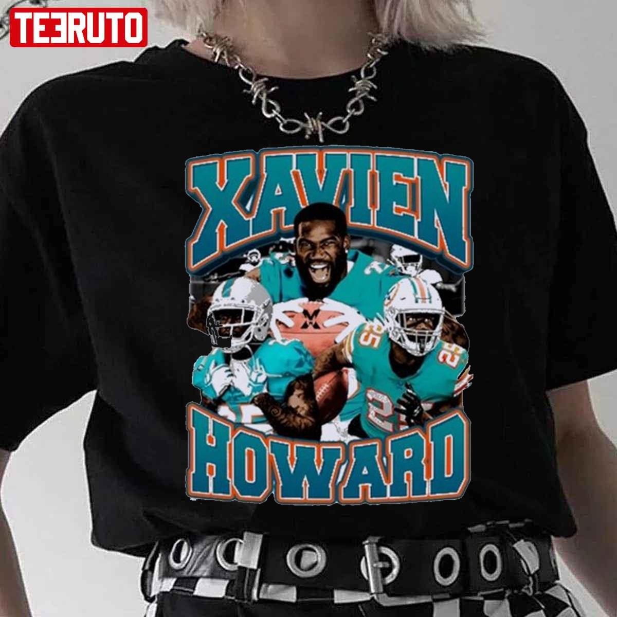 Xavien Howard Miami Dolphins AFC Defensive Player Unisex T-Shirt