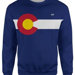 Xmas Sweater 3D Colorado Flag