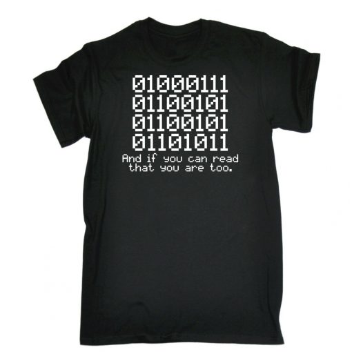 0100 Binary And If You Can Read That Unisex T-Shirt