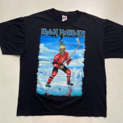 2008 Iron Maiden Team Canada Hockey T-Shirt