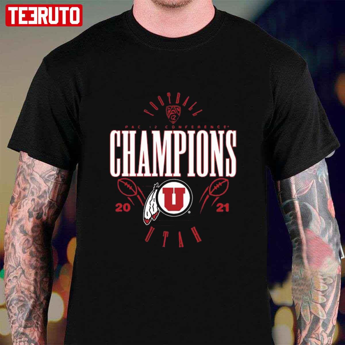 2021 PAC-12 Utah Utes Football Conference Champions Unisex T-Shirt
