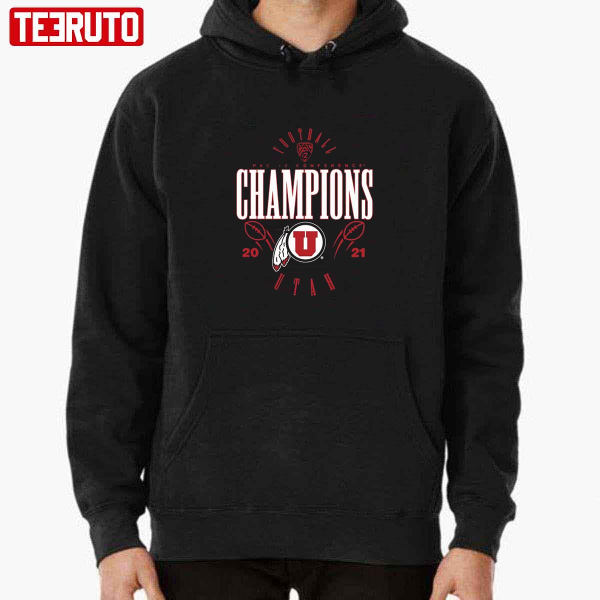 Utah Utes Football 2021 Pac 12 Champions signatures shirt, hoodie, sweater,  long sleeve and tank top