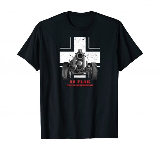 88 Flak Anti Tank Gun Unisex T-Shirt