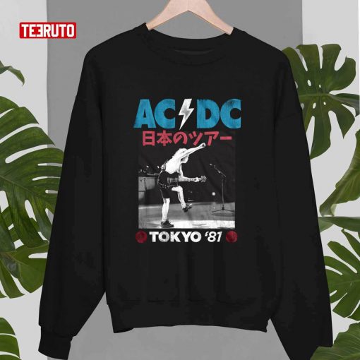 ACDC Tokyo Japan Tour 1981 T-Shirt