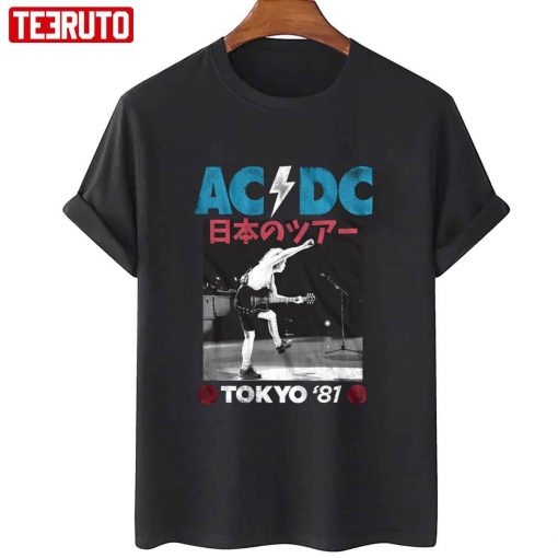 ACDC Tokyo Japan Tour 1981 T-Shirt