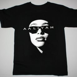 Aaliyah Vintage Graphic Singer Pop Side Eye T-Shirt