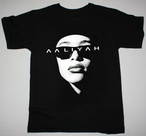 Aaliyah Vintage Graphic Singer Pop Side Eye T-Shirt