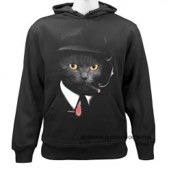 Agent Cat Animal Pet Lover Hoodie