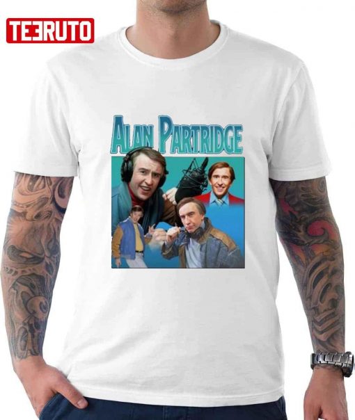 Alan Partridge Steve Coogan Actor T-Shirt