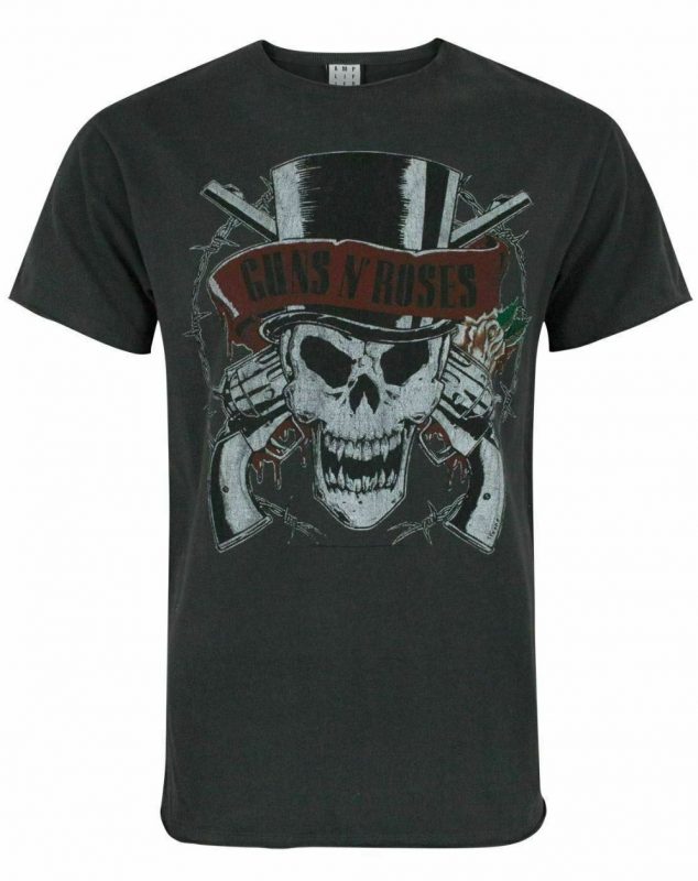 Amplified Guns N Roses Deaths Head Unisex T-Shirt - Teeruto