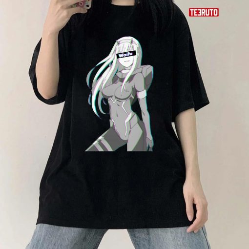 Anime Art Zero Two Waifu Unisex T-Shirt