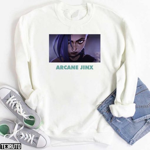 Arcane Jinx League Of Legends Netflix T-Shirt