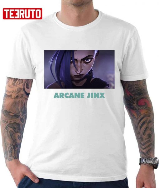 Arcane Jinx League Of Legends Netflix T-Shirt