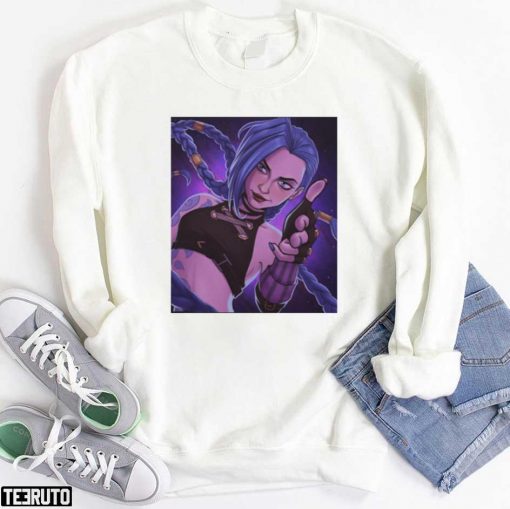 Arcane Jinx Game League Of Legends T-Shirt