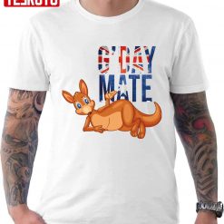 Australia G’day Mate Funny Kangaroo Unisex T-Shirt
