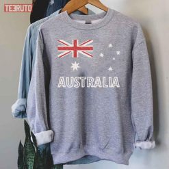 Australian Flag Distressed Unisex Sweatshirt