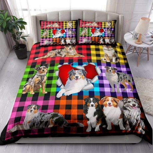 Australian Shepherd Bedding Set