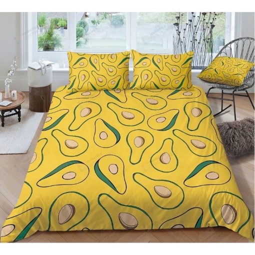 Avocado Pattern Bedding Set