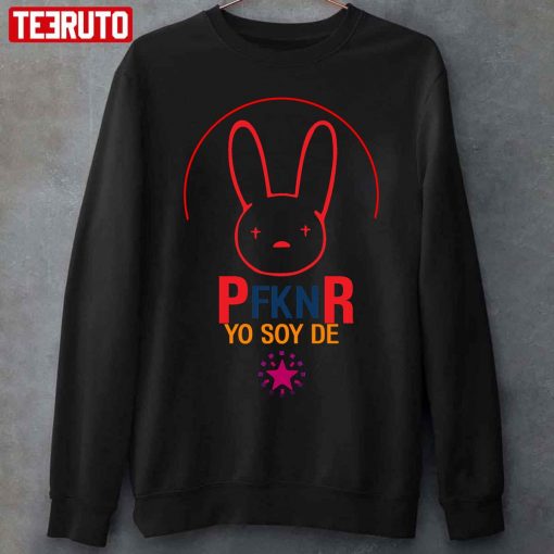 Bad Bunny Logo Yo Soy De P Fkn R Unisex T-Shirt