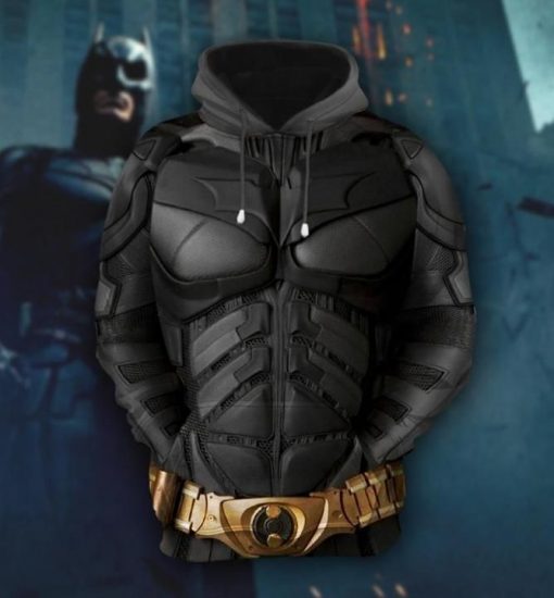 Batman The Dark Night Suit 3d Hoodie