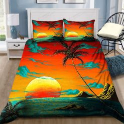 Beach Sunset Bedding Set