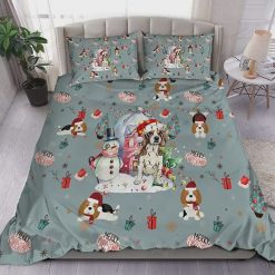 Beagle Mery Christmas Bedding Set