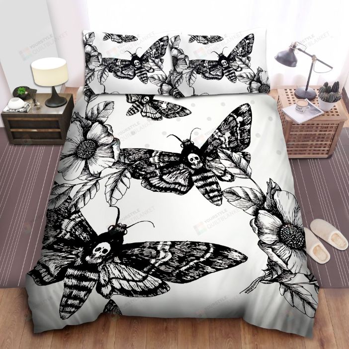 moth bedspread