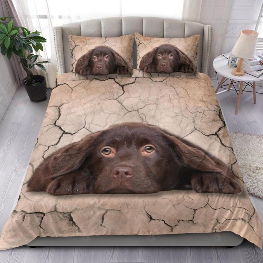 Brown Labrador Bedding Set