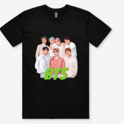 Bts Kpop Band Logo Graphic T-Shirt