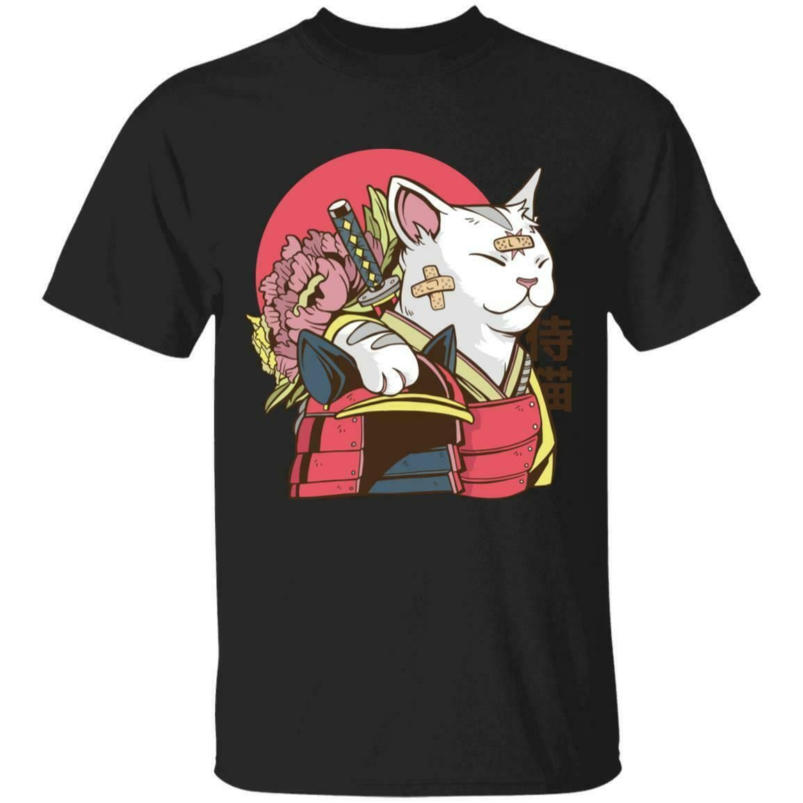 Cat Samurai Unisex T-Shirt