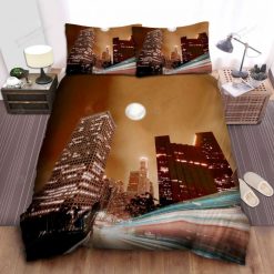 City At Night Bedding Set