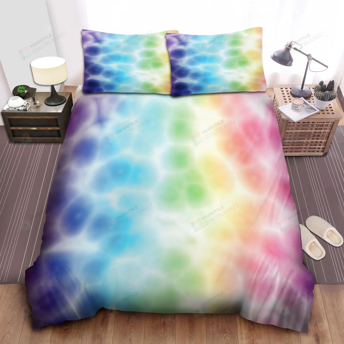 tie dye dreams duvet cover