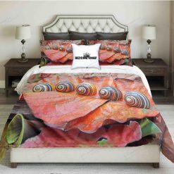 Colourful Snail Bedding Set
