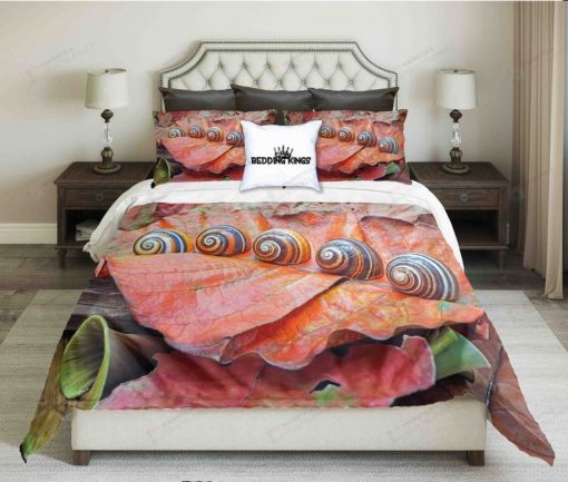 Colourful Snail Bedding Set